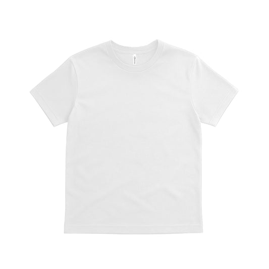 160G Adult Round Neck Short Sleeve T-Shirt - White